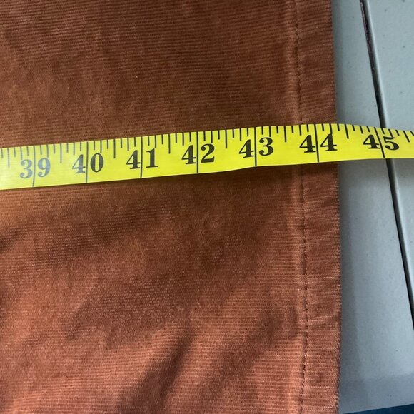 Wrangler Womens 16 High Rise Fierce Flare Corduroy Pants Brown Boho Festival - Picture 10 of 12